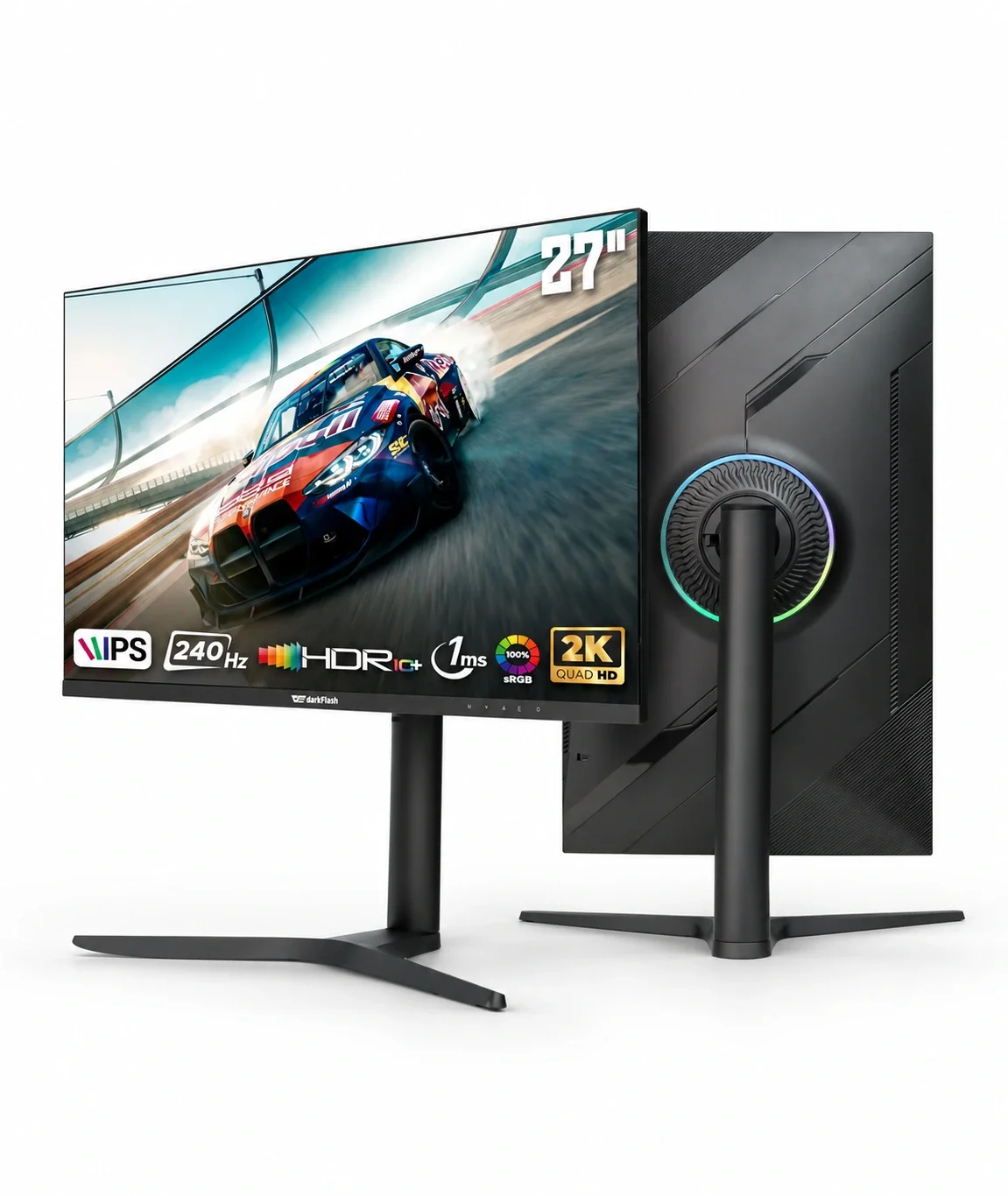 Moniteur DarkFlash S275QR – 27 pouces QHD 240 Hz