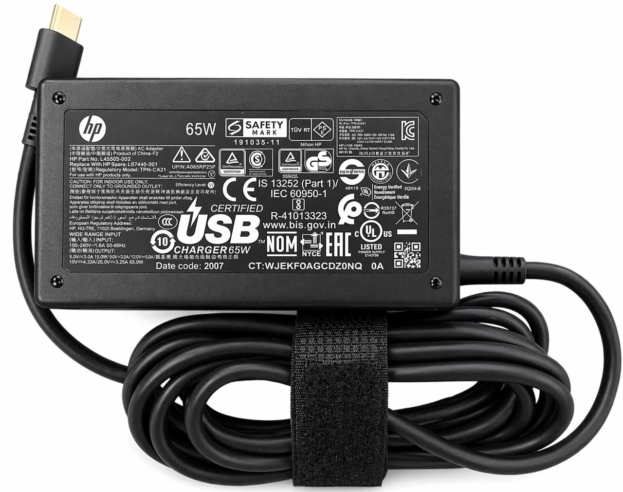 Chargeur HP USB Type C 65W